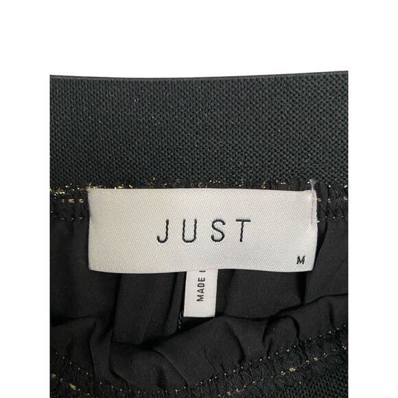 JUST FEMALE Metallic Pleated Midi Skirt - Picture 4 of 6